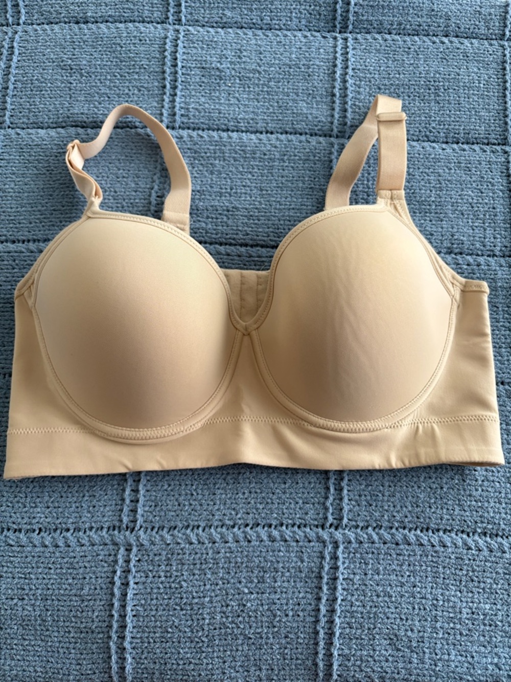 36 DD Light Nude Seamless T-Shirt Bra with Molded Cups